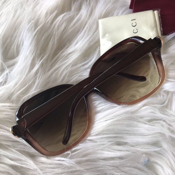 Authentic Gucci 60mm Oversized Square Sunglasses - Picture 5 of 8